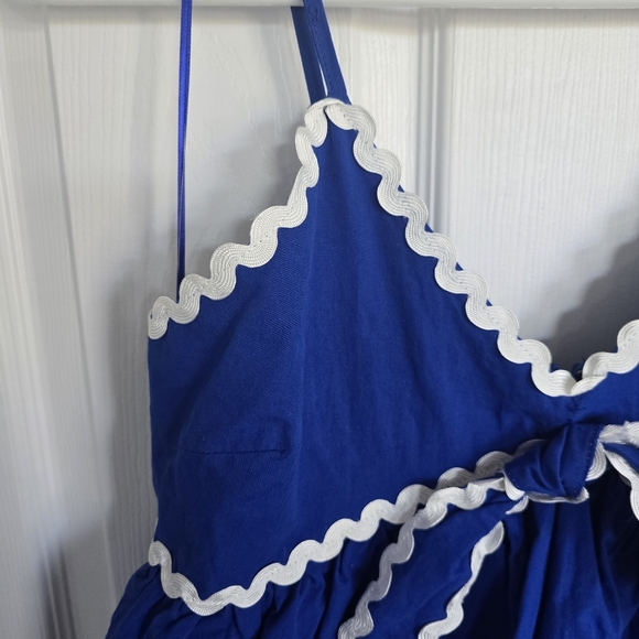 Peach Love California Blue Dress M - Picture 2 of 7